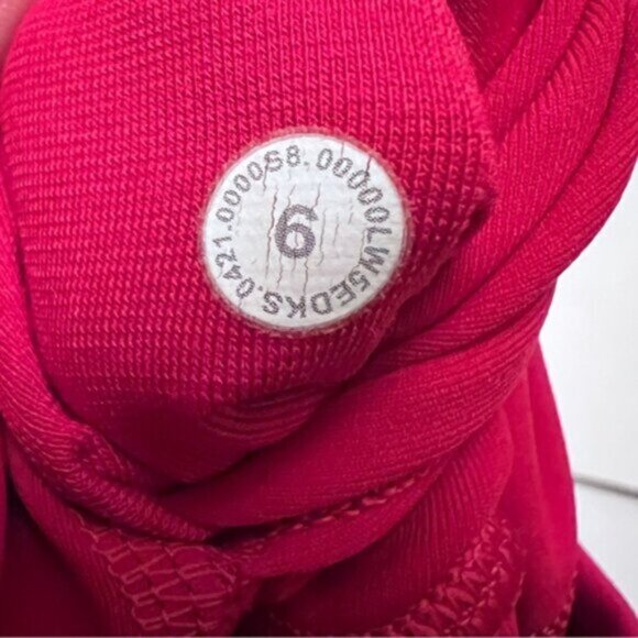 Lululemon  2021 Lunar New Year Wunder Under High-Rise Tight  Pants  25" Dark Red - Picture 5 of 16